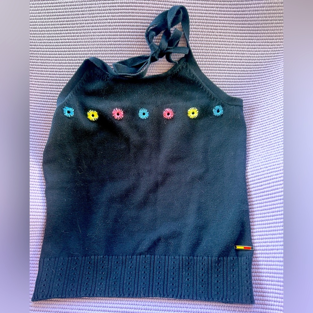 TOMMY HILFIGER knitted tie tank